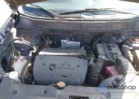 2011 Mitsubishi Outlander Sport Se из США, поврежденный, VIN JA4AR4AU6BZ009281